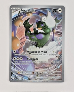 Pokemon Card: Tornadus 210 Black Star SV Scarlet Violet Promo Illustration Rare - Image 3