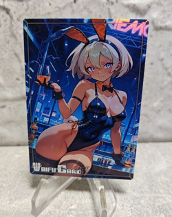 Bea Trading Card Waifu Goddess Story Anime Girl holo Karte Manga Full Art - Image 1