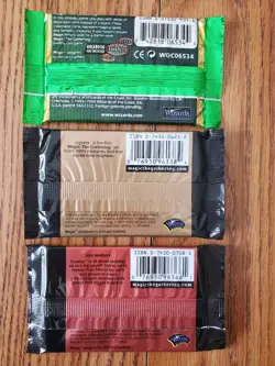 MAGIC THE GATHERING Mixed Lot of Three (3) SEALED BOOSTER PACKS - Image 2