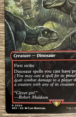 Hunting Velociraptor - Borderless (REX) Jurassic World Collection - LP - Image 5