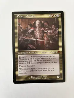 MtG *retro frame* Edgar Markov Innistrad Remastered NM mythic Magic Gathering - Image 1