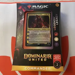 MTG Dominaria United Commander Deck - Legends' Legacy Brand New Factory Sealed - Image 1