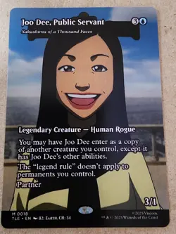 Joo Dee, Public Servant - Sakashima of a Thousand Faces (Borderless) - Mtg - Image 1