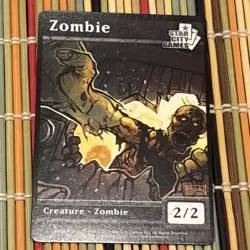Zombie token Kristen Plescow Star City Games MtG Free Shipping - Image 1