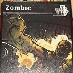 Zombie token Kristen Plescow Star City Games MtG Free Shipping - Image 2