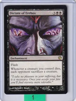 Dictate of Erebos * Journey into Nyx MTG - Image 1