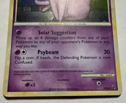 Espeon 2/90 - Heartgold & Soulsilver Undaunted 2010 Pokemon - Swirl Holo LP+ - Image 2