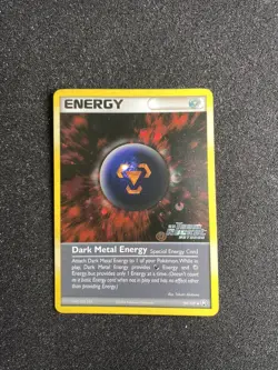 2004 Pokemon EX Team Rocket Returns Dark Metal Energy Reverse Foil 94/109 NM - Image 1