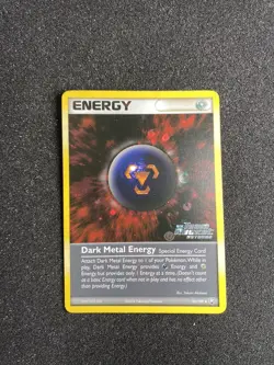 2004 Pokemon EX Team Rocket Returns Dark Metal Energy Reverse Foil 94/109 NM - Image 4