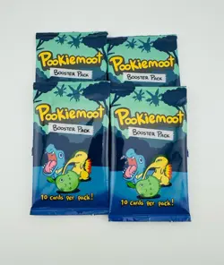 4x - Pookiemoot Gen 2 Packs - Pokemon fan art Poke Derp Sealed - Image 1