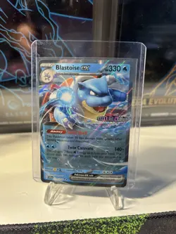 Blastoise ex (Stellar Crown Stamp Stamped Promo) #030/142 NM Pokemon SCR - Image 1