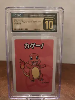 Charmander CGC PRISTINE 10 Old Maid JPN - Everyone’s Favorite Starter Pokemon! - Image 1