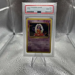 1999 POKEMON GAME 31 JYNX PSA 10 - Image 1