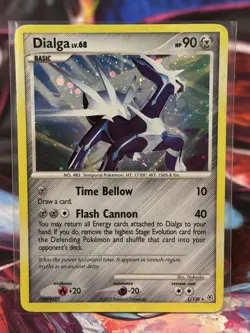 Dialga 1/130 | Diamond & Pearl | Holo Rare | Pokemon | 2007 | Mid Era | Vintage - Image 1