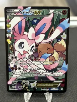 Sylveon EX Full Art RC32-32 Generations: Radiant Collection Holo Pokemon TCG - Image 1