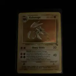 Kabutops, 9/62, Hologram, Fossil, 1999, Pokemon - Image 1