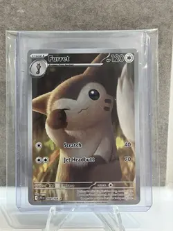 Furret 168/159 Illustration Rare SV09: Journey Together Pokemon TCG NM - Image 1