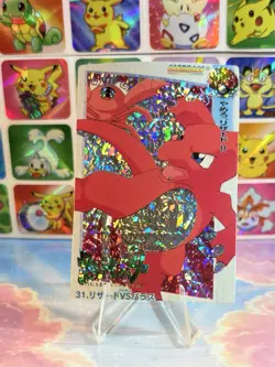 Pokemon Holo Vintage Pocket Monsters Laundrymat Vending Machine Sticker 98 Japan - Image 1