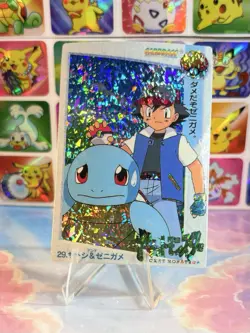 Pokemon Holo Vintage Pocket Monsters Laundrymat Vending Machine Sticker 98 Japan - Image 3