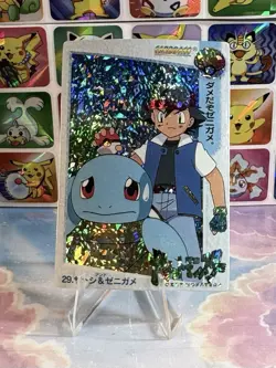 Pokemon Holo Vintage Pocket Monsters Laundrymat Vending Machine Sticker 98 Japan - Image 4