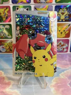 Pokemon Holo Vintage Pocket Monsters Laundrymat Vending Machine Sticker 98 Japan - Image 2