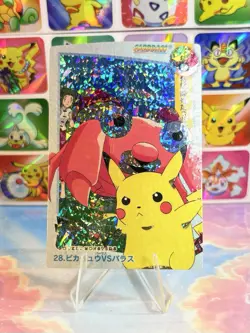 Pokemon Holo Vintage Pocket Monsters Laundrymat Vending Machine Sticker 98 Japan - Image 3