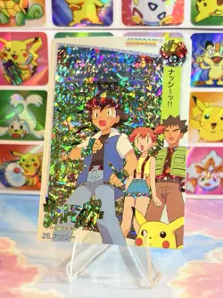 Pokemon Holo Vintage Pocket Monsters Laundrymat Vending Machine Sticker 98 Japan - Image 2