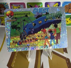 Pokemon Vintage Vending Machine Holo prism Nintendo 1998 Bandai Rare sticker - Image 4