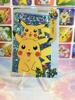 Pokemon Holo Vintage Pocket Monsters Laundrymat Vending Machine Sticker 98 Japan - Image 2