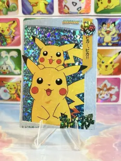 Pokemon Holo Vintage Pocket Monsters Laundrymat Vending Machine Sticker 98 Japan - Image 3