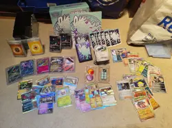 Pokemon Tcg Temporal Forces ETB Accessories Job Lot And Misc Pulls - Image 1