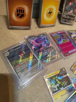 Pokemon Tcg Temporal Forces ETB Accessories Job Lot And Misc Pulls - Image 2