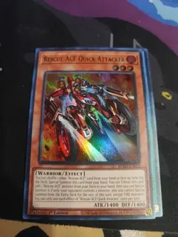 Rescue-ACE Quick Attacker 1st Edition Ultra Rare BPRO-EN023 Yu-Gi-Oh! - Image 1