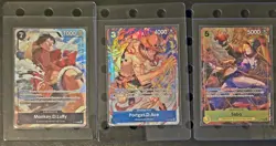 ONE PIECE CCG LUFFY, SABO & ACE FROM BEST SELECTION VOL.3 ENGLISH NM - Image 1
