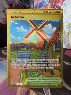 Pokemon TCG Artazon Hyper Rare Holo Card 229/197 Sv03: Obsidian Flames - Image 2