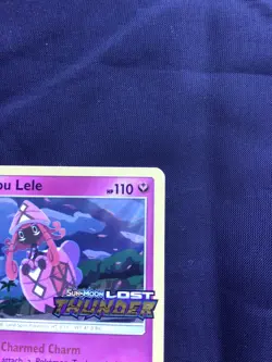 Pokemon Cards: Lost Thunder Prerelease Staff Promo: Tapu Lele SM152 - Image 4