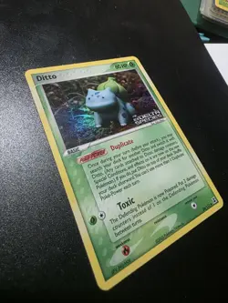 Pokemon TCG 2005 Ditto (Bulbasaur) Card 36/113 Delta Species Holo Stamped - Image 1