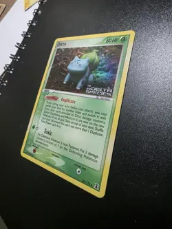 Pokemon TCG 2005 Ditto (Bulbasaur) Card 36/113 Delta Species Holo Stamped - Image 2