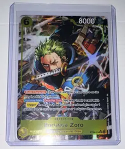 Roronoa Zoro ST29-014 Holo Rush 8000 Power One Piece Card Game Near Mint - Image 1