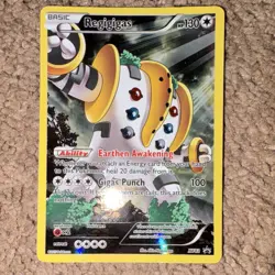 Pokemon Regigigas Full Art Promo Holo 130 HP Card XY82 Gigas Punch XY Set - Image 1