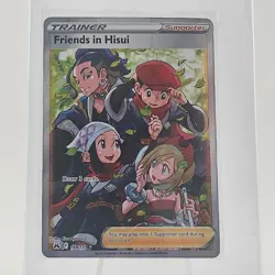 Pokemon Card - Friends in Hisui Crown Zenith 148/159 Ultra Rare - Image 1