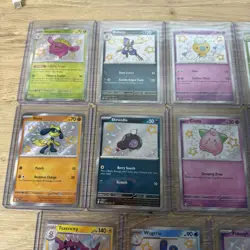Lot of 23 Shiny Bundle Pokemon Cards TCG Paldean Fates And Shining Fates - Image 3