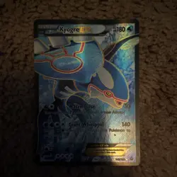 Pokemon TCG Kyogre EX Holo Full Art Primal Clash 148/160 Ultra Rare Card - Image 2