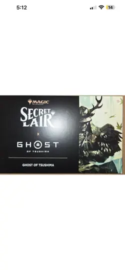 MTG Secret Lair x Ghost Of Tsushima Edition - Sealed In Hand - Image 1