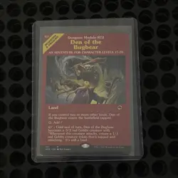 Den of the Bugbear (Dungeon Module) #351 (NM) Forgotten Realms AFR Magic MTG - Image 1