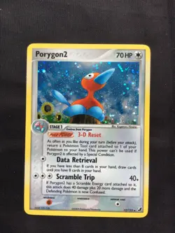 Pokemon Cards: EX Unseen Forces Rare Holo: Porygon2 12/115 - Image 1