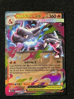 Mega Glurak X ex – PFL 013 | Deutsch | Near Mint | Pokemon Karte - Image 1