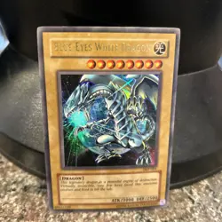 Blue-Eyes White Dragon JMP-001 Ultra Rare YuGiOh 330 hp/mp - Image 1