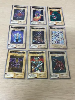 Yu-Gi-Oh! 1998 Japanese Bandai Yugioh cards 9 set # 111 78 93 31 15 53 20 27 69 - Image 1