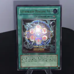 Yugioh Gefahrliche Maschine Typ 6 LODT-DE096 1. Auflage Ultimate Rare Near Mint - Image 3